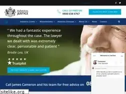 Sites similar to asbestosjustice.co.uk