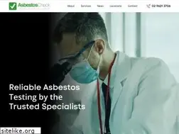 Sites similar to asbestostesting.com.au