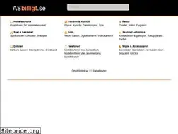 Sites similar to asbilligt.se