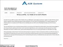 Sites similar to asbsystemindia.com