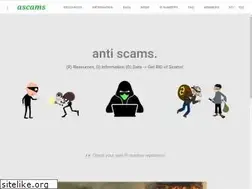 Sites similar to ascams.com