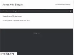 Sites similar to ascanvonbargen.com