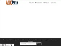 Sites similar to ascdata.com