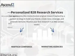 Sites similar to ascend2.com