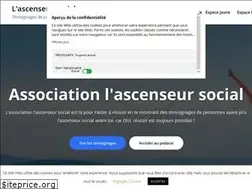 Sites similar to ascenseursocial.org