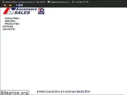 Sites similar to ascensorssales.com