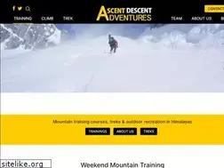 Sites similar to ascentdescentadventures.com
