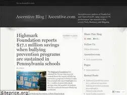 Sites similar to ascentiveblog.wordpress.com