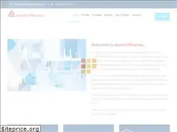 Sites similar to ascentpharma.com