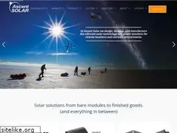 Sites similar to ascentsolar.com