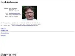 Sites similar to aschemann.net