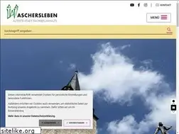 Sites similar to aschersleben-tourismus.de