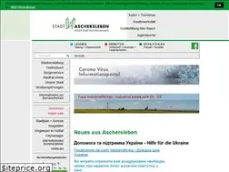 Sites similar to aschersleben.de