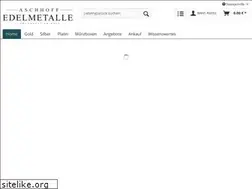 Sites similar to aschhoff-edelmetalle.de