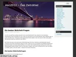 Sites similar to asci2012.org