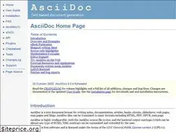 Sites similar to asciidoc.org