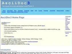 Sites similar to asciidoc3.org
