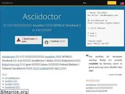 Sites similar to asciidoctor.cn