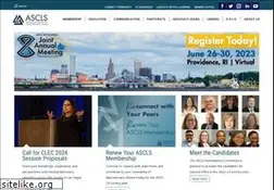 Sites similar to ascls.org