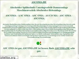 Sites similar to ascoma.de