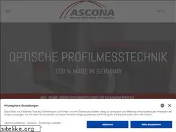 Sites similar to ascona.de