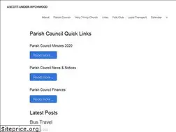 Sites similar to ascott-under-wychwood.org.uk