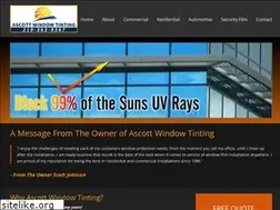 Sites similar to ascottwindowtinting.net