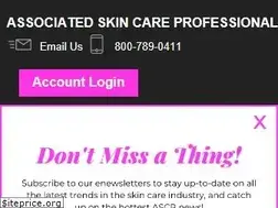 Sites similar to ascpskincare.com