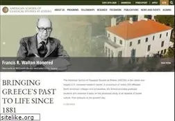 Sites similar to ascsa.edu.gr