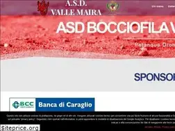 Sites similar to asdbocciofilavallemaira.it