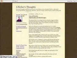 Sites similar to aseekersthoughts.com