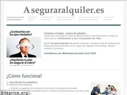 Sites similar to aseguraralquiler.es