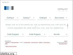 Sites similar to aselley.com