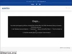 Sites similar to asentics.de