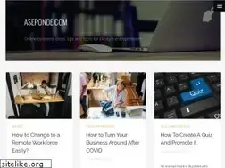 Sites similar to aseponde.com