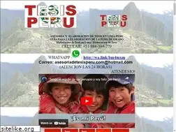 Sites similar to asesoriadetesisperu.com