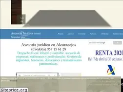 Sites similar to asesoriasoledadalcaracejos.es