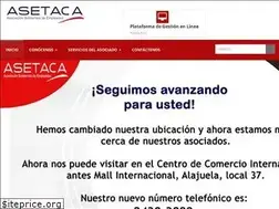 Sites similar to asetaca.co.cr