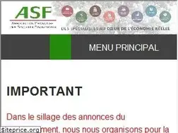 Sites similar to asf-france.com