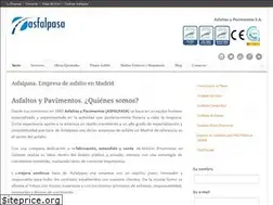 Sites similar to asfalpasa.es