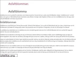 Sites similar to asfaltblomman.se