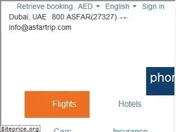 Sites similar to asfartrip.com