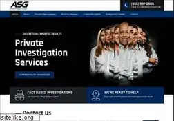 Sites similar to asginvestigations.com
