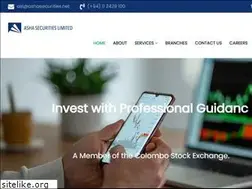 Sites similar to ashasecurities.net
