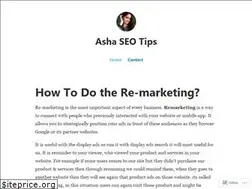 Sites similar to ashaseotips.wordpress.com