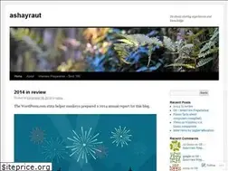 Sites similar to ashayraut.wordpress.com