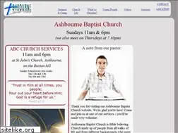 Sites similar to ashbourne-baptist.org