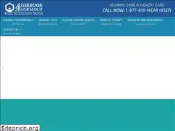 Sites similar to ashbrookaudiology.net