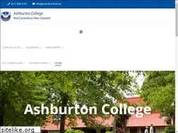 Sites similar to ashburtoncollege.school.nz