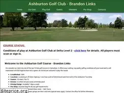 Sites similar to ashburtongolf.co.nz